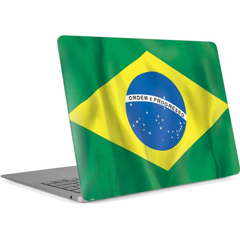 Brazil Flag Apple MacBook Air Skin