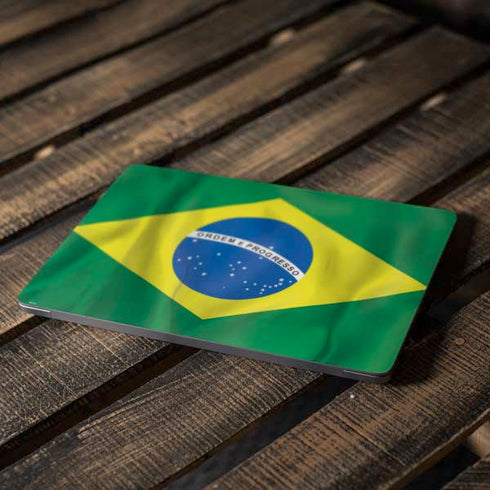 Brazil Flag Apple MacBook Air Skin