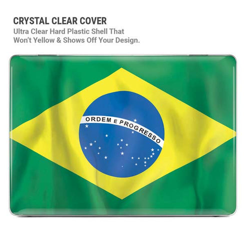 Brazil Flag MacBook Pro 14in (2021-24) Case plus Skin