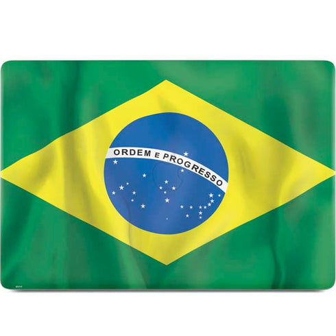 Brazil Flag MacBook Skins