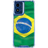 Brazil Flag Moto G Play 4G (2024) Clear Case