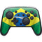 Brazil Flag Nintendo Switch 2 (2025) Pro Controller Skin