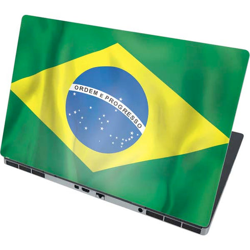 Brazil Flag Dell Precision Skin