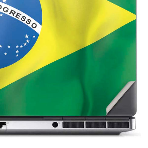 Brazil Flag Dell Precision Skin