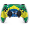 Brazil Flag PS5 DualSense Edge Pro Controller Skin