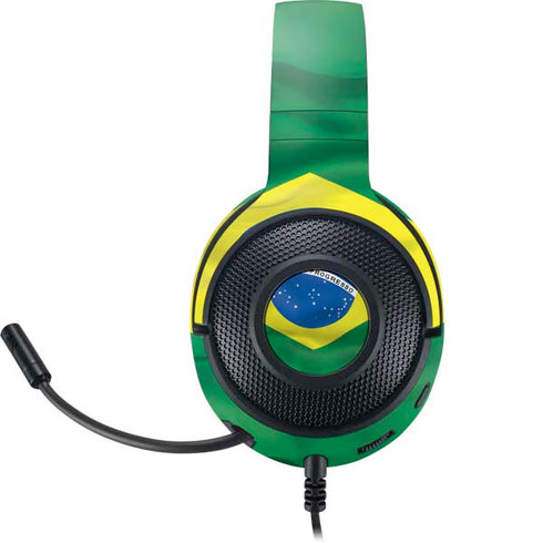 Brazil Flag Razer Kraken X Skin