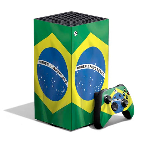 Brazil Flag XBox Series X Digital Edition Bundle Skin
