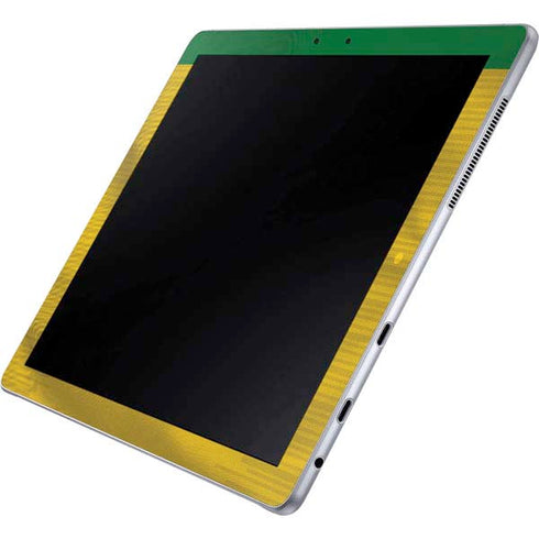 Brazil Soccer Flag Galaxy Book 12in Skin