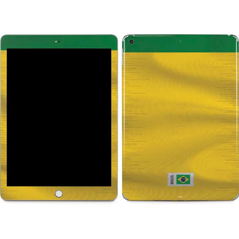 Brazil Soccer Flag Apple iPad Skin