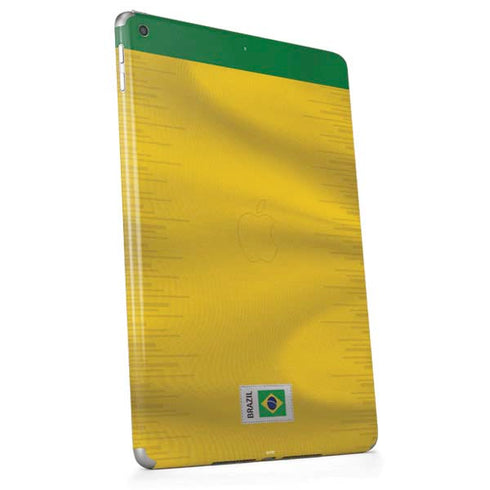 Brazil Soccer Flag Apple iPad Skin