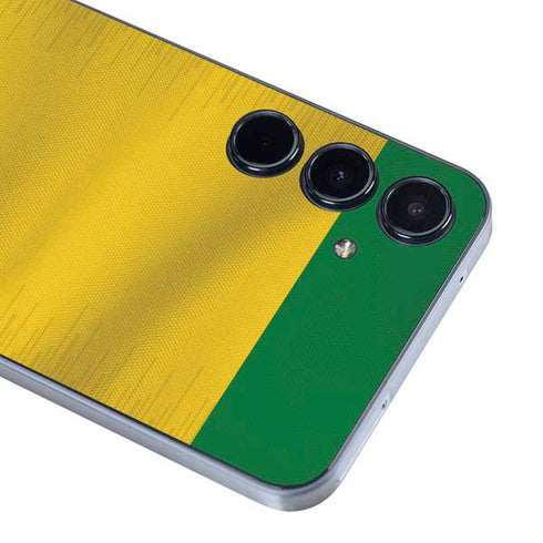 Brazil Soccer Flag Galaxy A35 5G Skin