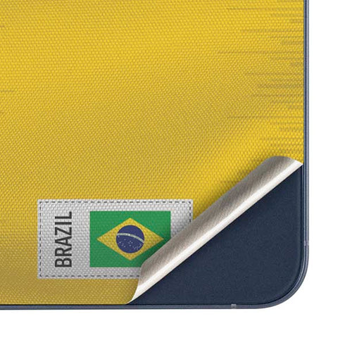 Brazil Soccer Flag Galaxy A35 5G Skin