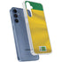 Brazil Soccer Flag Galaxy A55 5G Clear Case