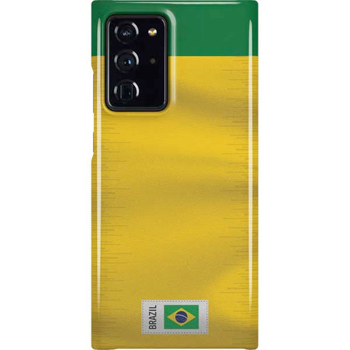 Brazil Soccer Flag Galaxy Cases