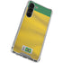 Brazil Soccer Flag Galaxy S24 FE Clear Case