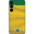 Brazil Soccer Flag Galaxy S25 Skin