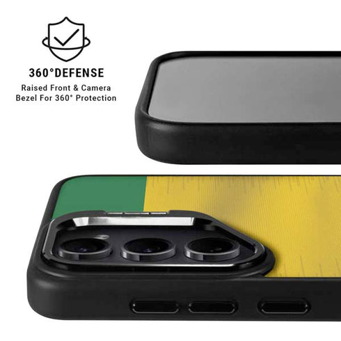 Brazil Soccer Flag Galaxy S25 Ultra Kickstand Case
