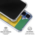 Brazil Soccer Flag Galaxy S25 Clear Case