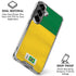 Brazil Soccer Flag Galaxy S26 Plus Clear Case