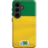 Brazil Soccer Flag Galaxy S26 Plus Impact Case