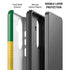 Brazil Soccer Flag Galaxy S26 Plus Impact Case