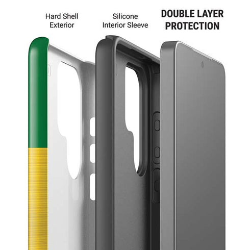 Brazil Soccer Flag Galaxy S26 Ultra Impact Case