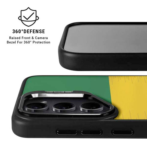 Brazil Soccer Flag Galaxy S26 Ultra Kickstand Case