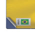 Brazil Soccer Flag Galaxy Z Fold6 Skin