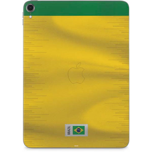 Brazil Soccer Flag Apple iPad Pro Skin