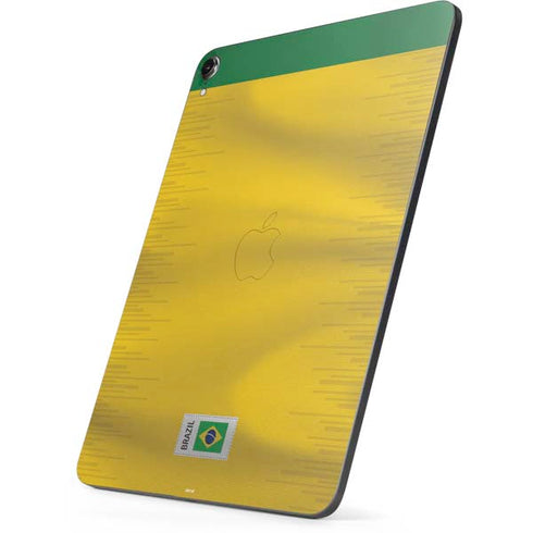 Brazil Soccer Flag Apple iPad Pro Skin