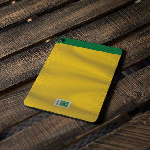 Brazil Soccer Flag Apple iPad Pro Skin
