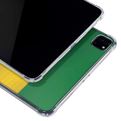 Brazil Soccer Flag iPad Pro 11in (2024) Clear Case