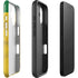 Brazil Soccer Flag iPhone 16 Impact Case