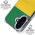 Brazil Soccer Flag iPhone 16 Plus MagSafe Case