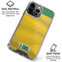 Brazil Soccer Flag iPhone 16 Pro Clear Case