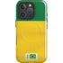 Brazil Soccer Flag iPhone 16 Pro Magsafe Impact Case