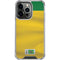 Brazil Soccer Flag iPhone 16 Pro Max Clear Case