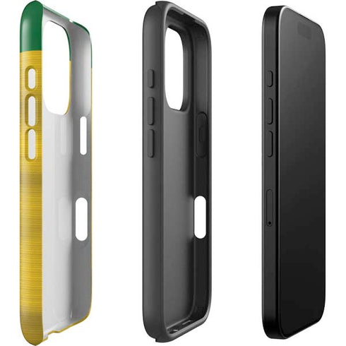 Brazil Soccer Flag iPhone 16 Pro Max Impact Case