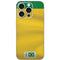Brazil Soccer Flag iPhone 16 Pro Skin