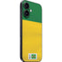 Brazil Soccer Flag iPhone 16 Skin
