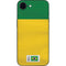 Brazil Soccer Flag iPhone 16e Skin