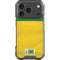 Brazil Soccer Flag iPhone 18 Pro Clear Case