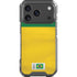 Brazil Soccer Flag iPhone 18 Pro Clear Case