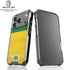 Brazil Soccer Flag iPhone 18 Pro Clear Case