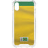 Brazil Soccer Flag iPhone XS Clear Case