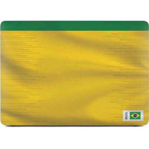 Brazil Soccer Flag Apple MacBook Air Skin