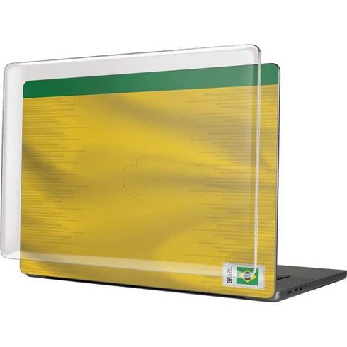 Brazil Soccer Flag MacBook Cases