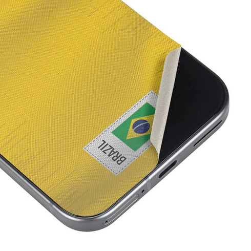 Brazil Soccer Flag Google Pixel 9 Skin