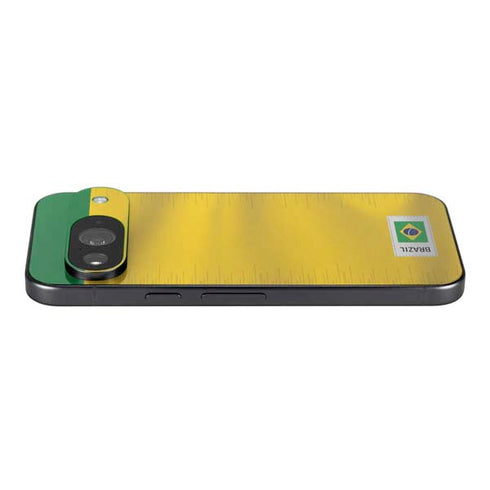 Brazil Soccer Flag Google Pixel 9 Skin