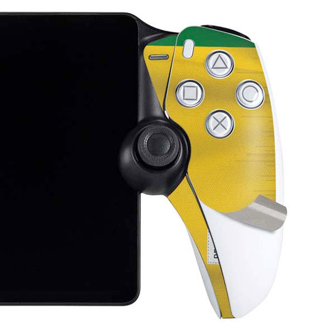 Brazil Soccer Flag PlayStation Portal Remote Player Skin